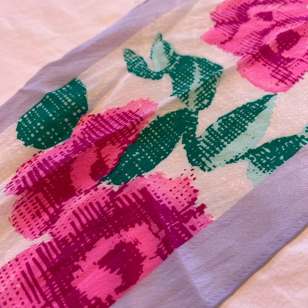 Vintage Vera Floral Scarf